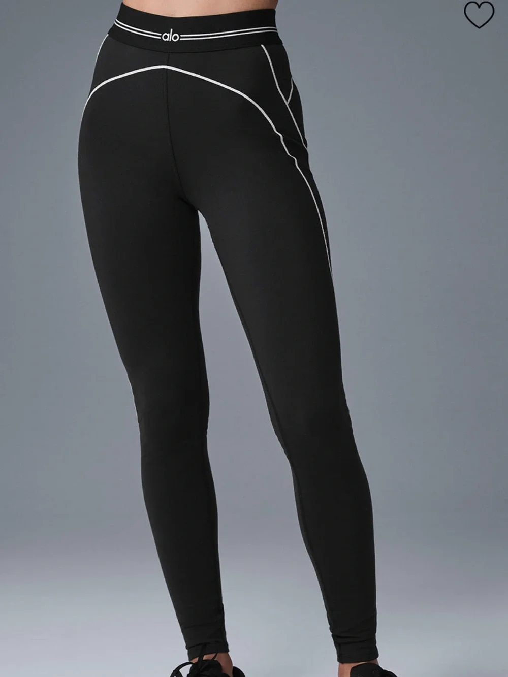 Alo Airbrush High Waist Heart Throb Legging